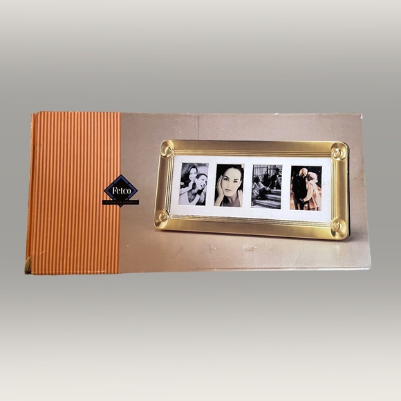 Vintage Fetco Brass Picture Frame - Picture 1 of 3